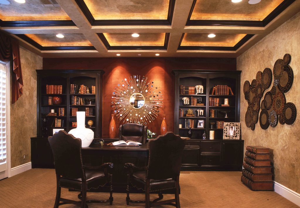 luxury custom home las vegas interior library