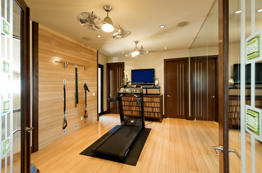 luxury custom home las vegas interior gym