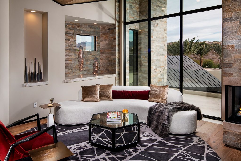 luxury custom home las vegas interior bedroom