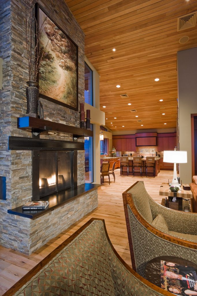 luxury custom home las vegas interior living room