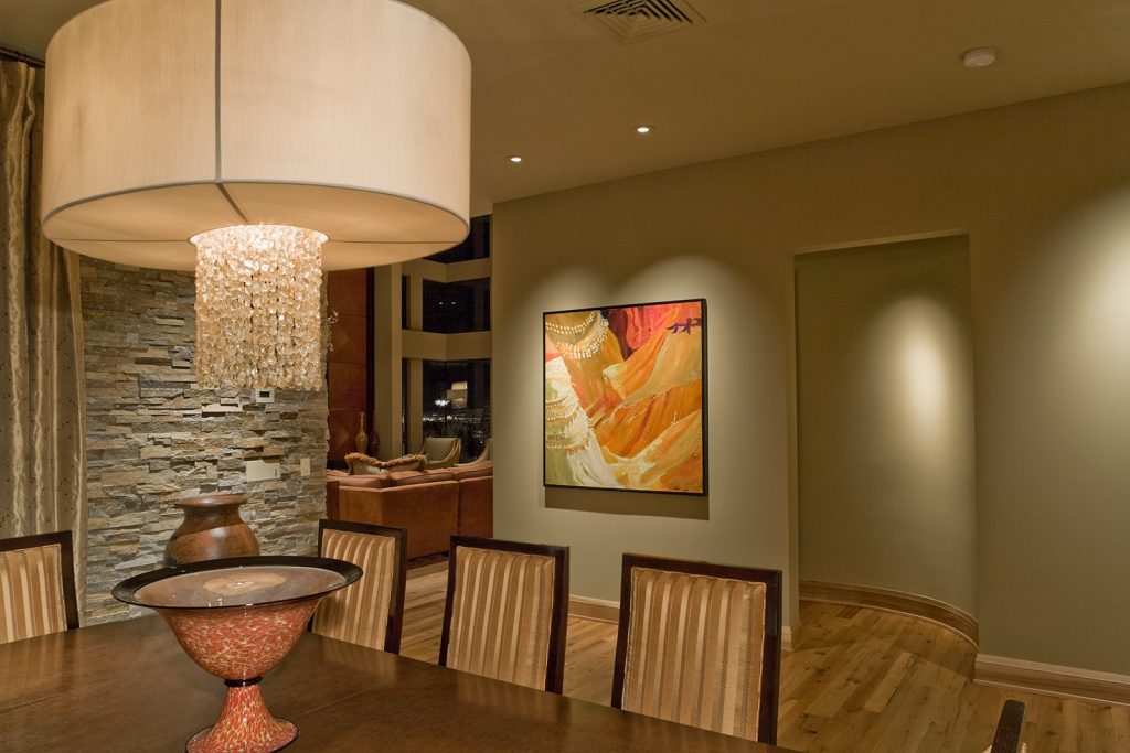 luxury custom home las vegas interior dining room