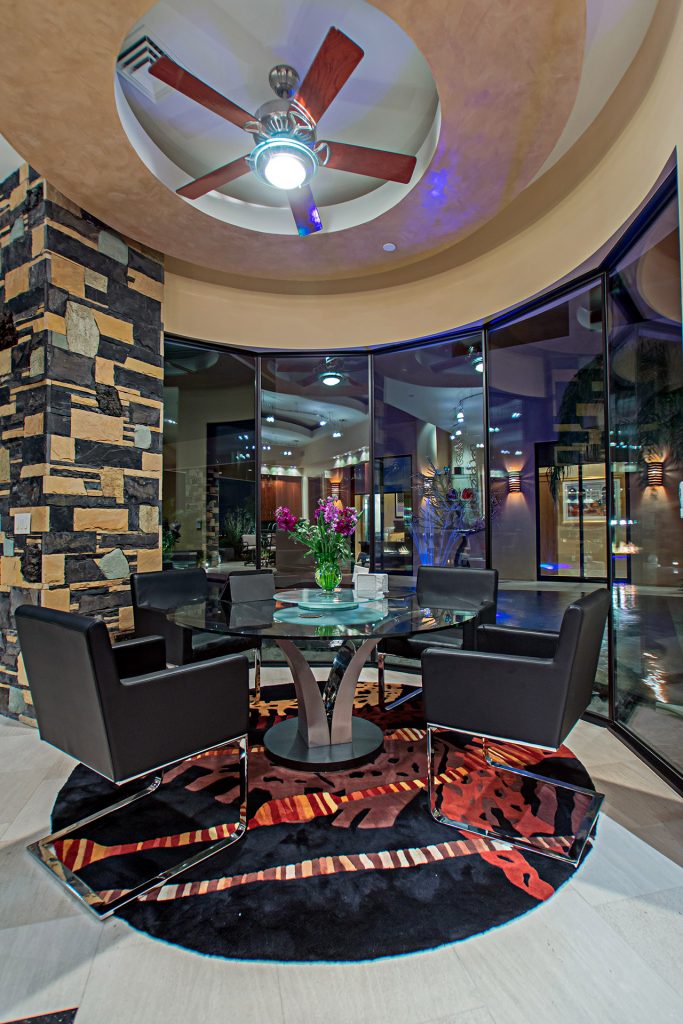 luxury custom home las vegas interior nook