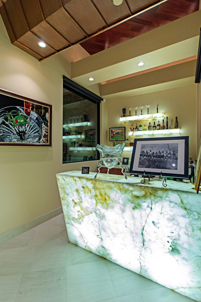 luxury custom home las vegas interior bar