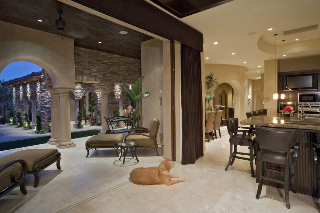 luxury custom home las vegas interior view