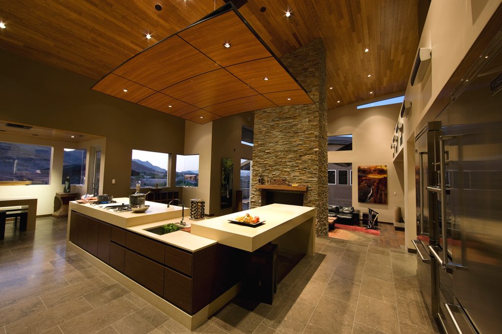 luxury custom home las vegas interior kitchen