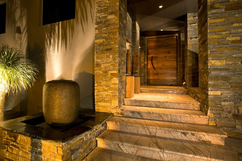 luxury custom home las vegas exterior entrance
