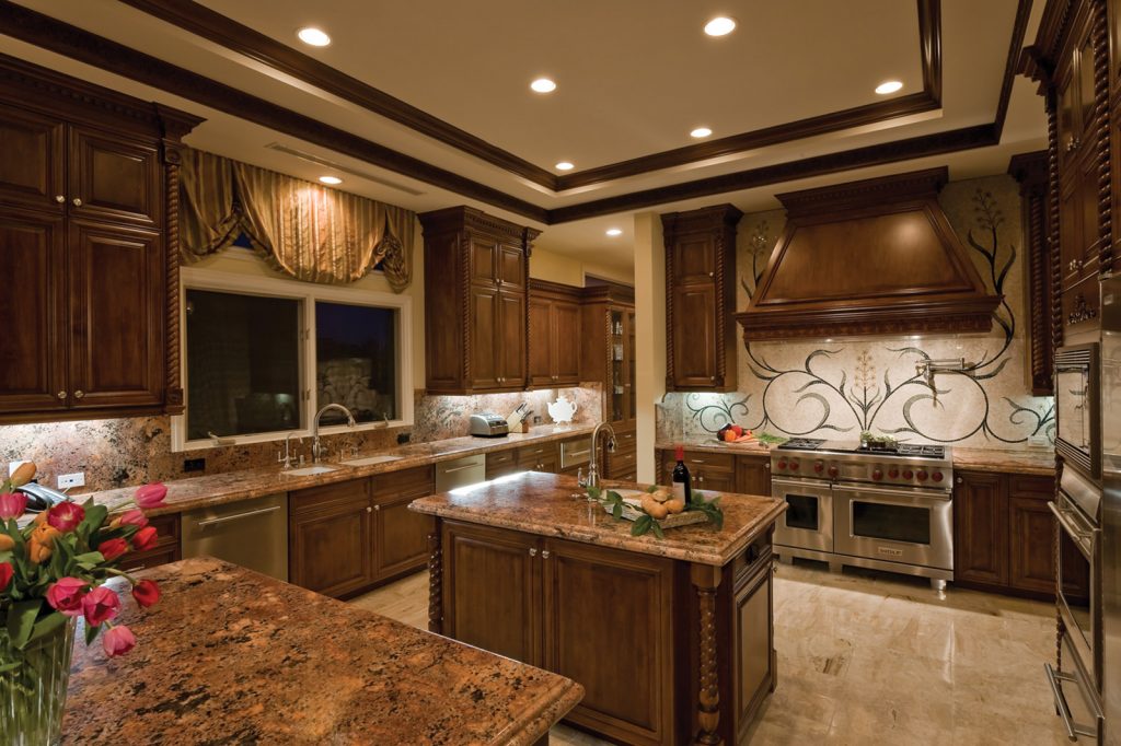 luxury custom home las vegas interior kitchen