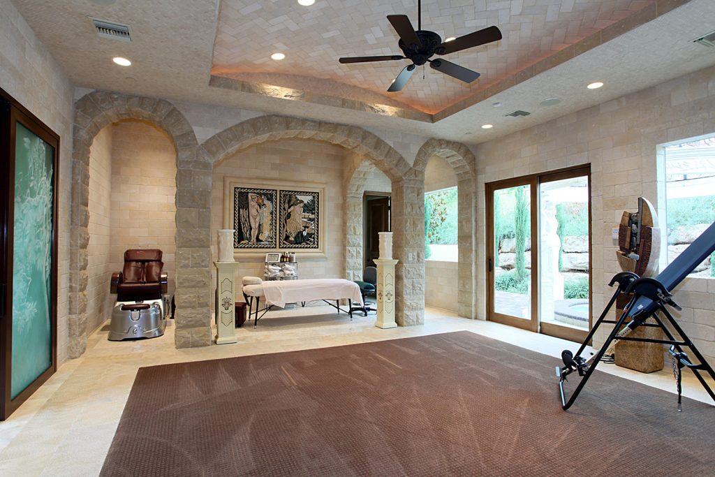 luxury custom home las vegas interior spa