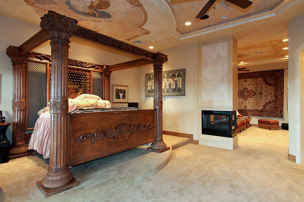 luxury custom home las vegas interior bedroom