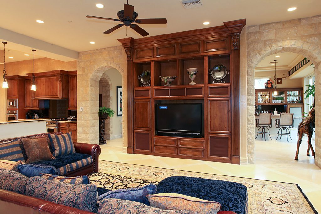 luxury custom home las vegas interior living room
