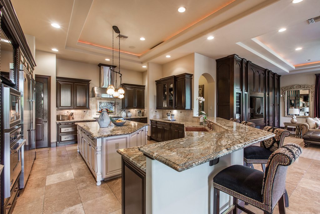 luxury custom home las vegas interior kitchen