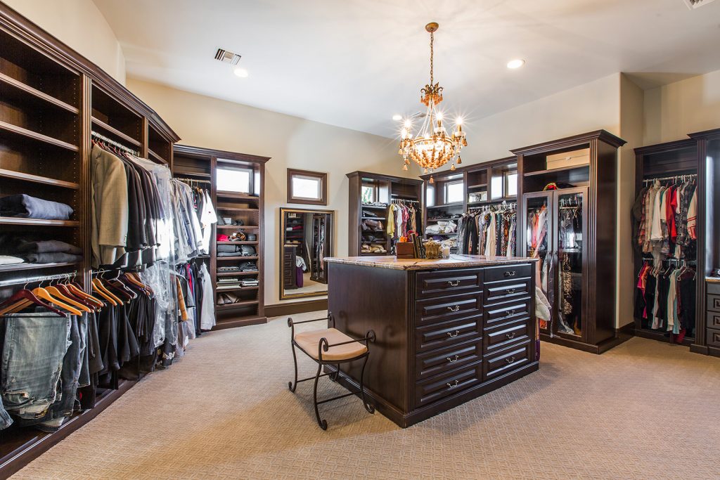 luxury custom home las vegas interior closet