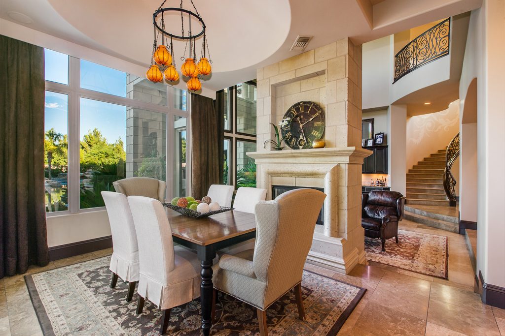 luxury custom home las vegas interior