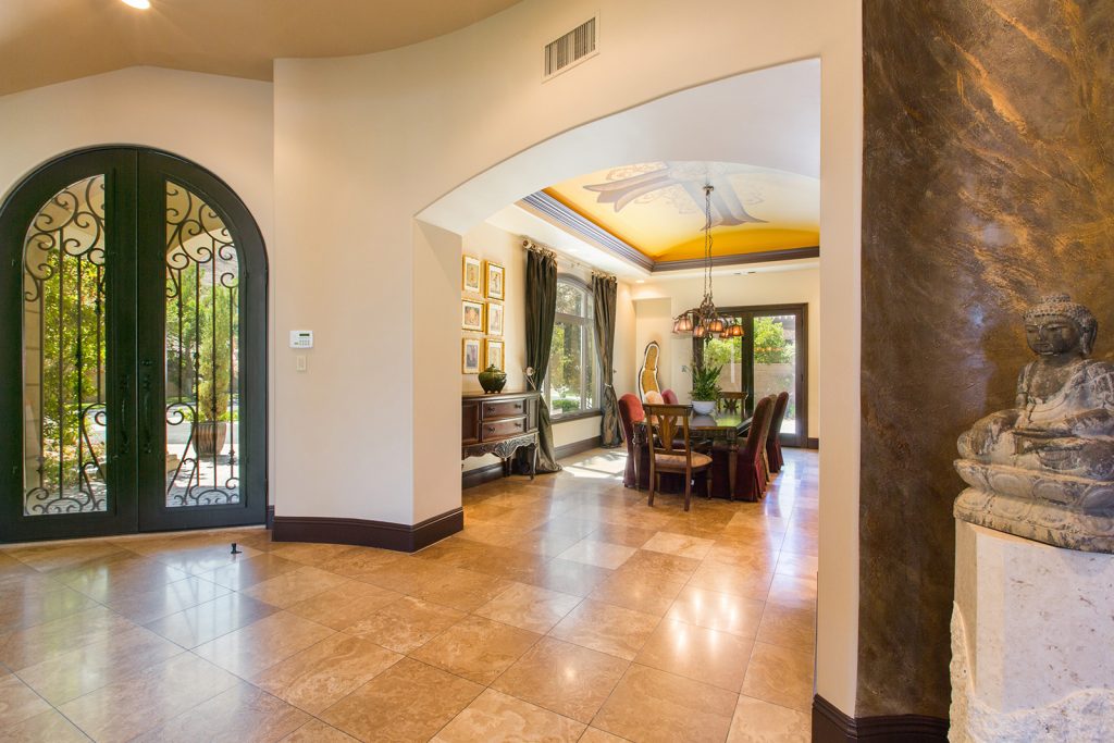 luxury custom home las vegas interior dining room