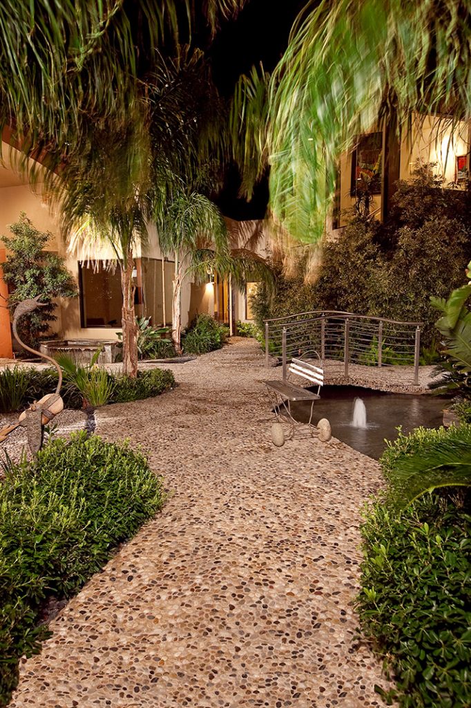 luxury custom home las vegas exterior entryway