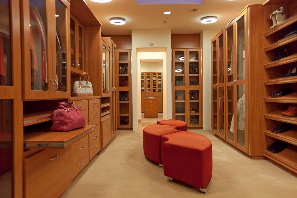 luxury custom home las vegas interior closet