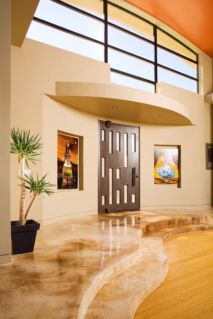 luxury custom home las vegas interior living room
