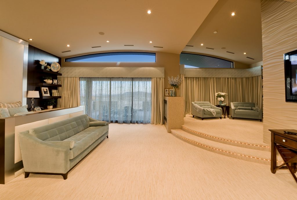 luxury custom home las vegas interior bedroom