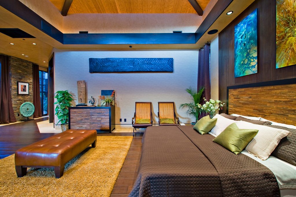 luxury custom home las vegas interior bedroom