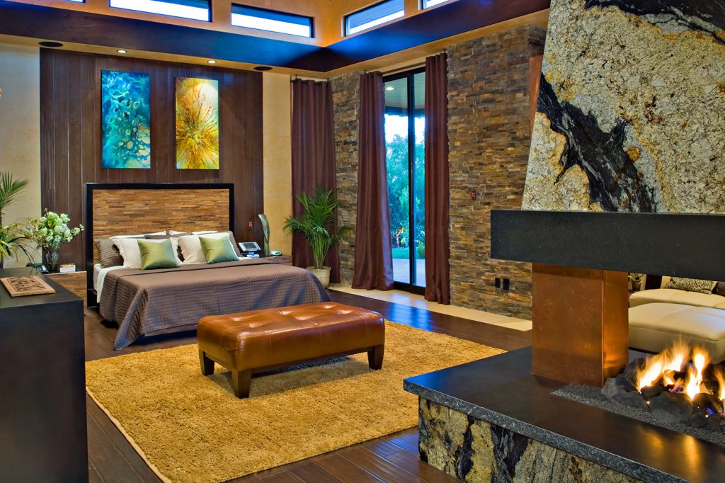 luxury custom home las vegas interior bedroom