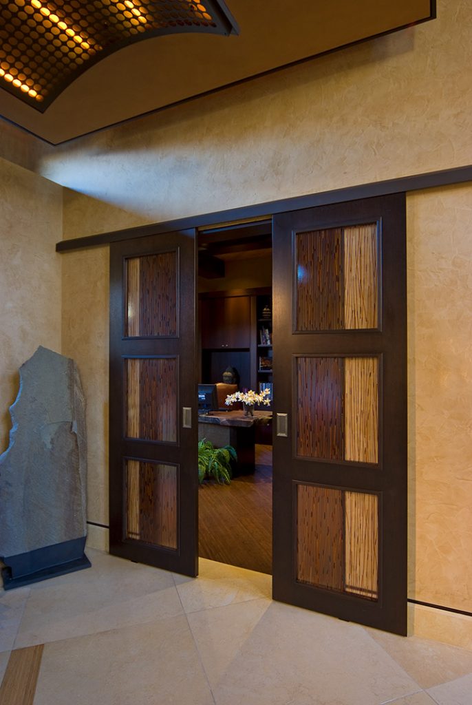 luxury custom home las vegas interior office
