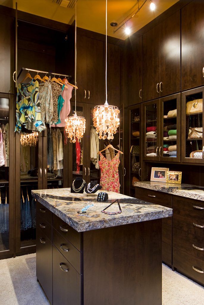 luxury custom home las vegas interior closet