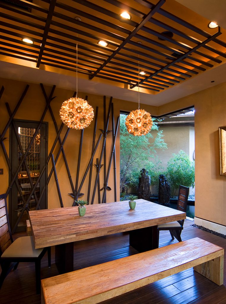 luxury custom home las vegas interior dining room