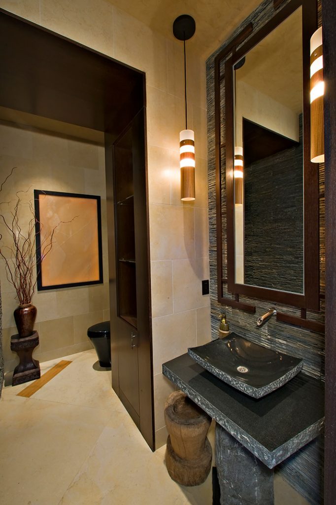 luxury custom home las vegas interior bathroom