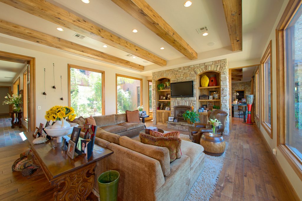 luxury custom home las vegas interior living room