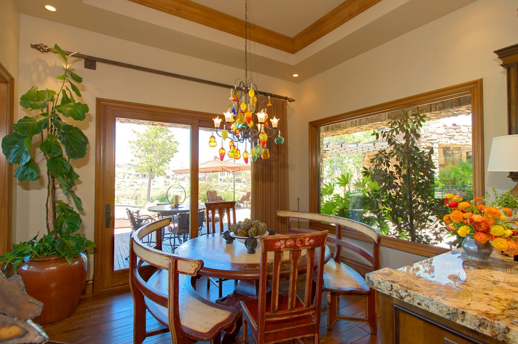luxury custom home las vegas interior nook