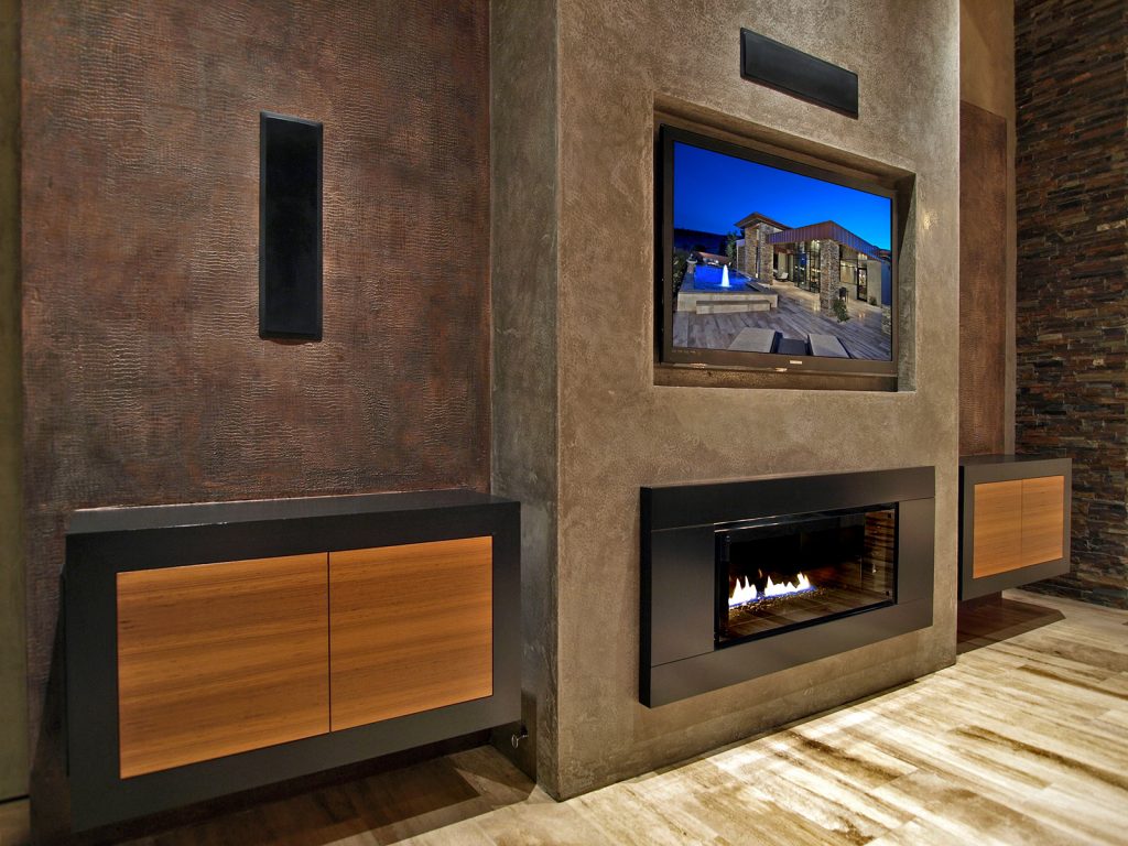 luxury custom home las vegas interior living room