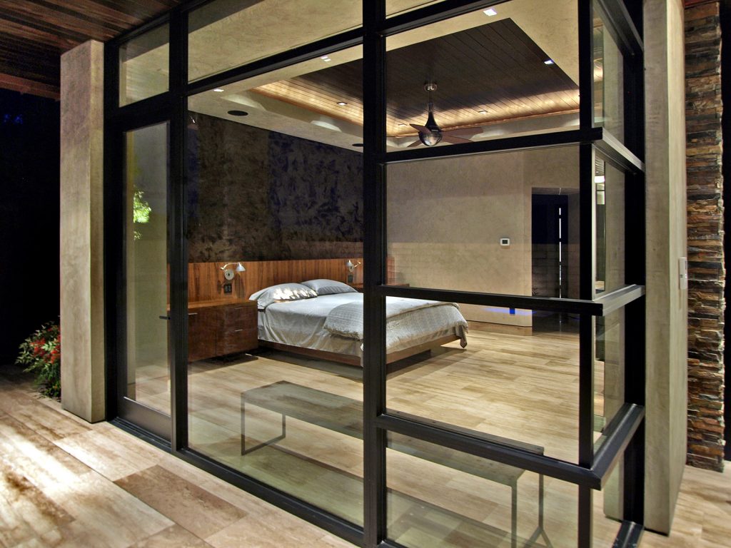 luxury custom home las vegas exterior bedroom