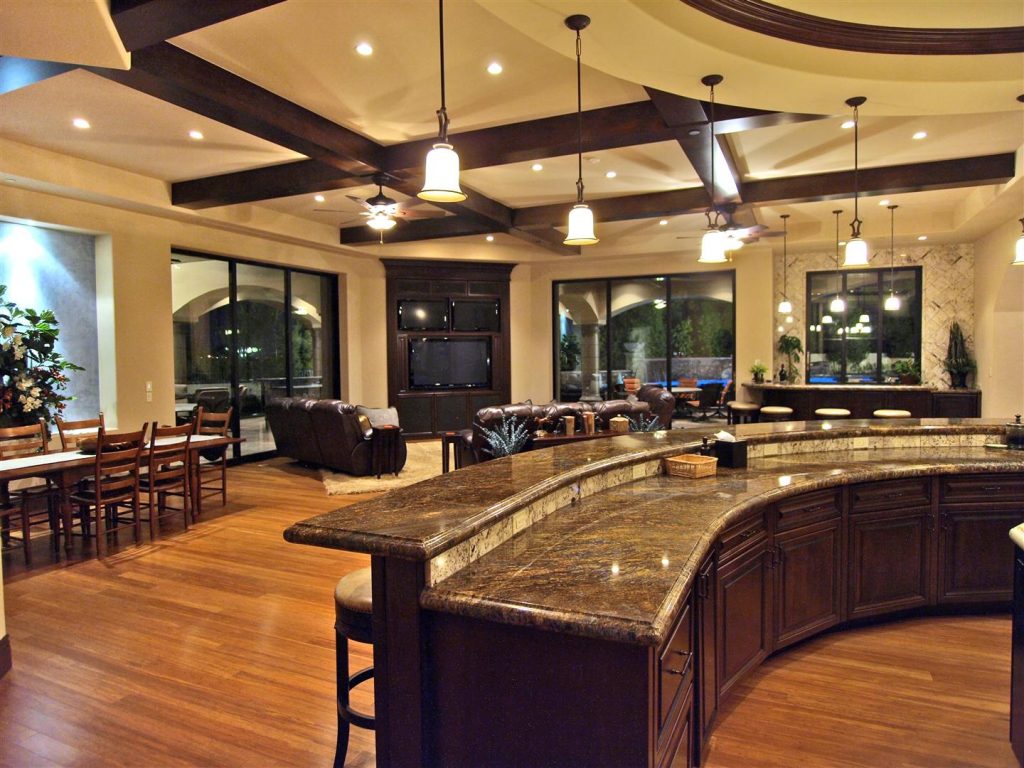 luxury custom home las vegas interior dining room