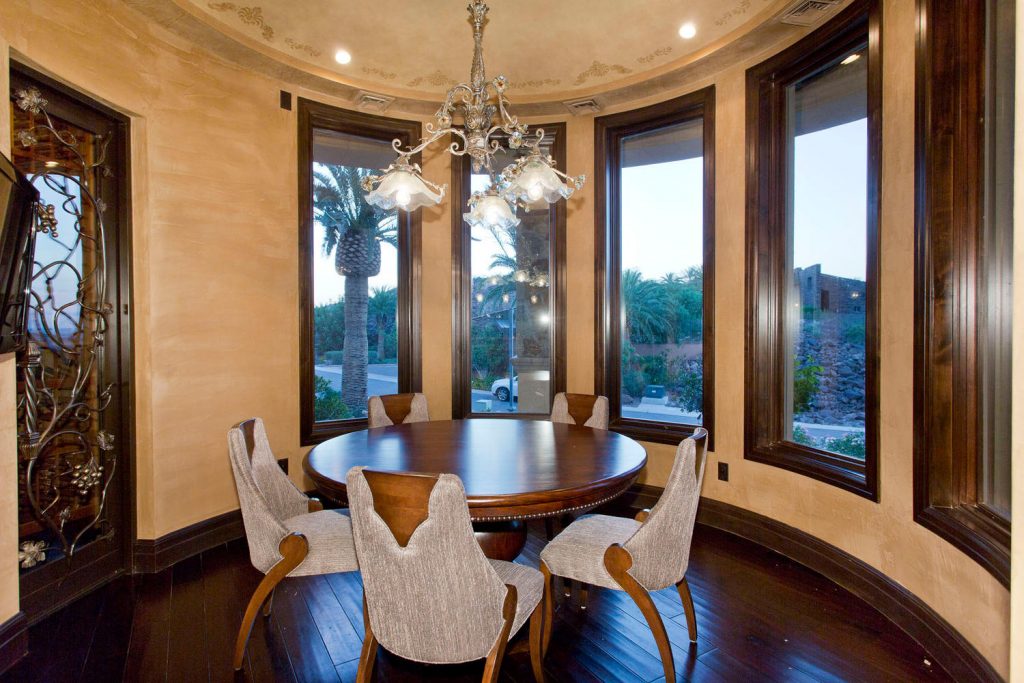 luxury custom home las vegas interior dining room