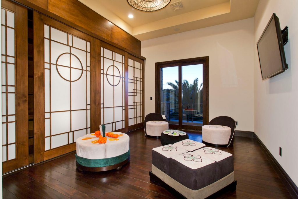 luxury custom home las vegas interior room