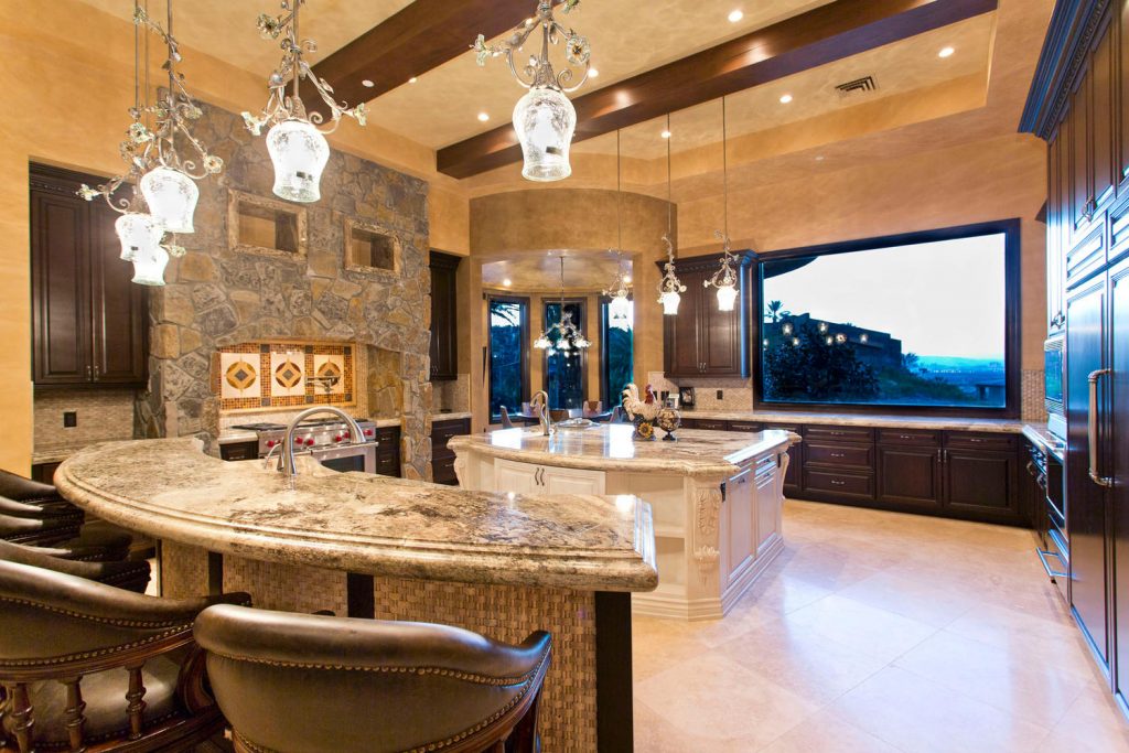 luxury custom home las vegas interior kitchen