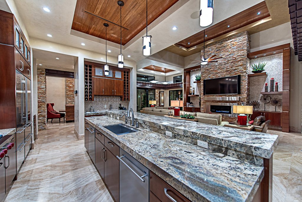 luxury custom home las vegas interior kitchen