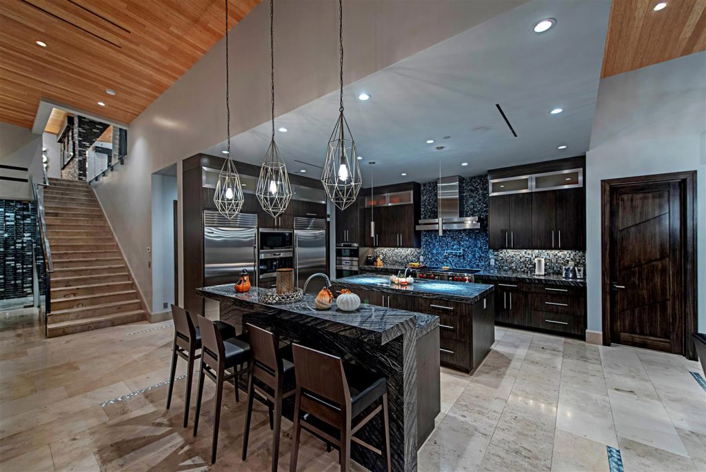 luxury custom home las vegas interior kitchen