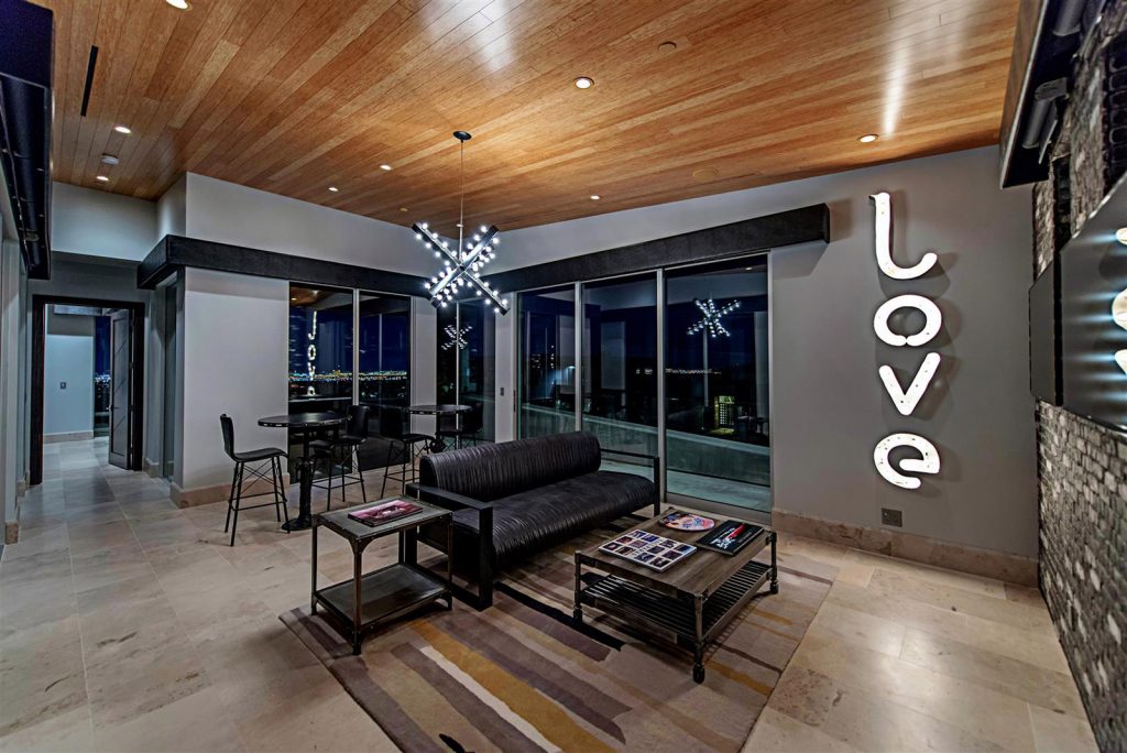 luxury custom home las vegas interior nook