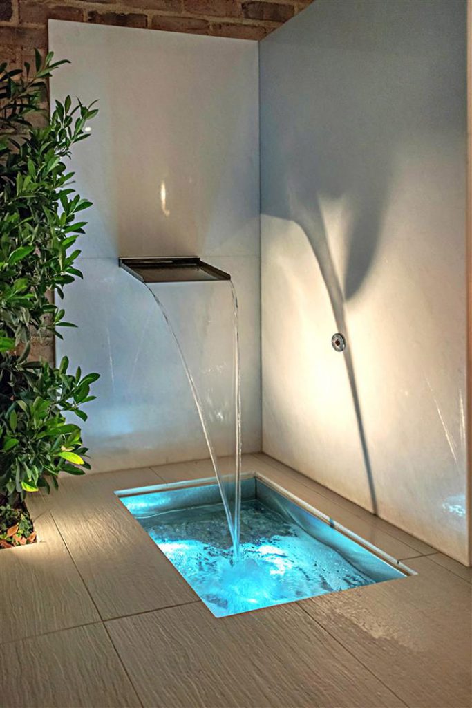 luxury custom home las vegas fountain