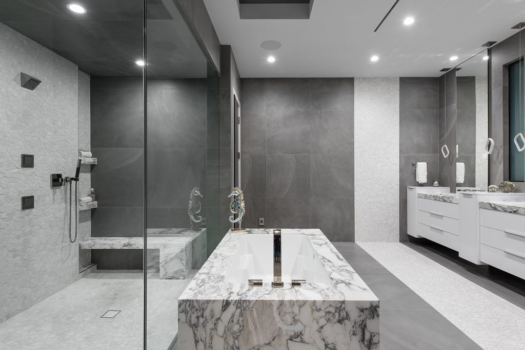 custom luxury las vegas home interior bathroom