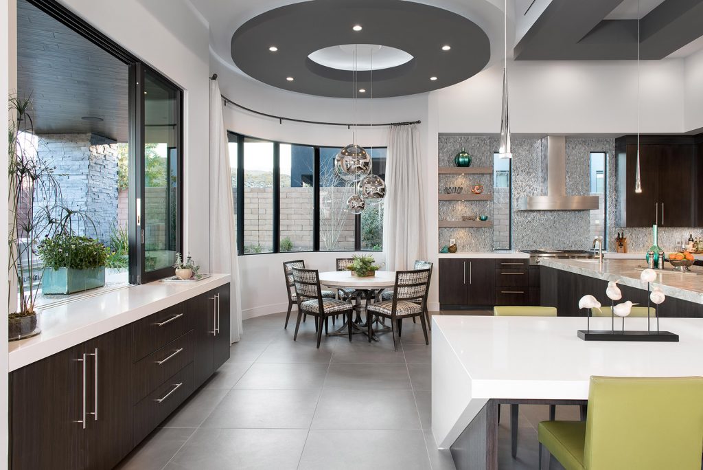 custom luxury las vegas home interior dining room