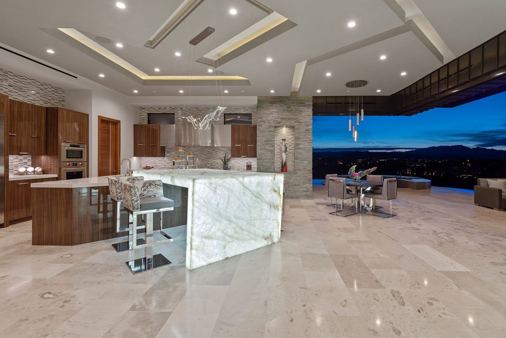 custom home las vegas interior kitchen
