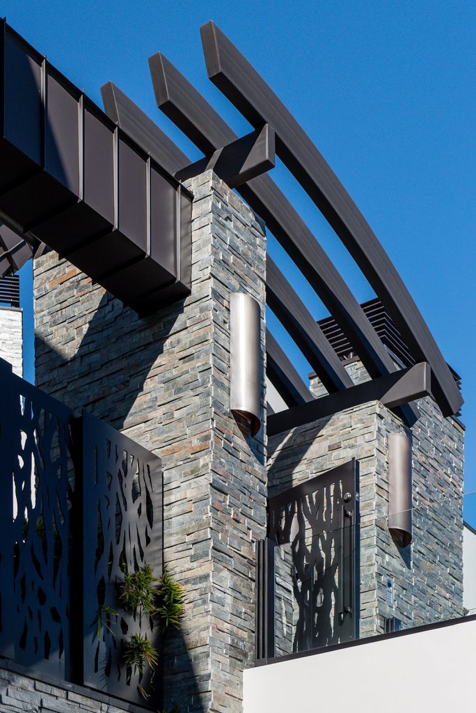 custom home las vegas exterior