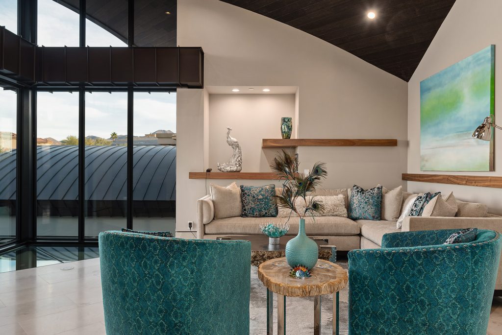 custom home las vegas interior bedroom