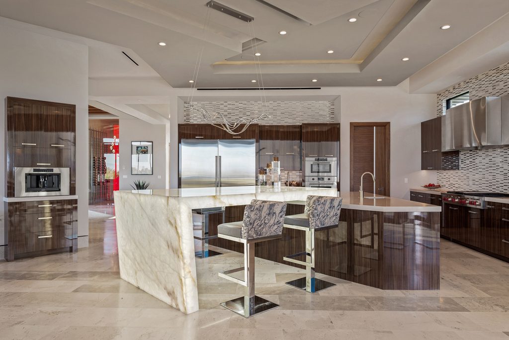 custom home las vegas interior kitchen