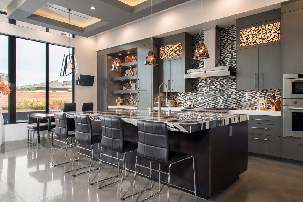 custom home las vegas interior kitchen