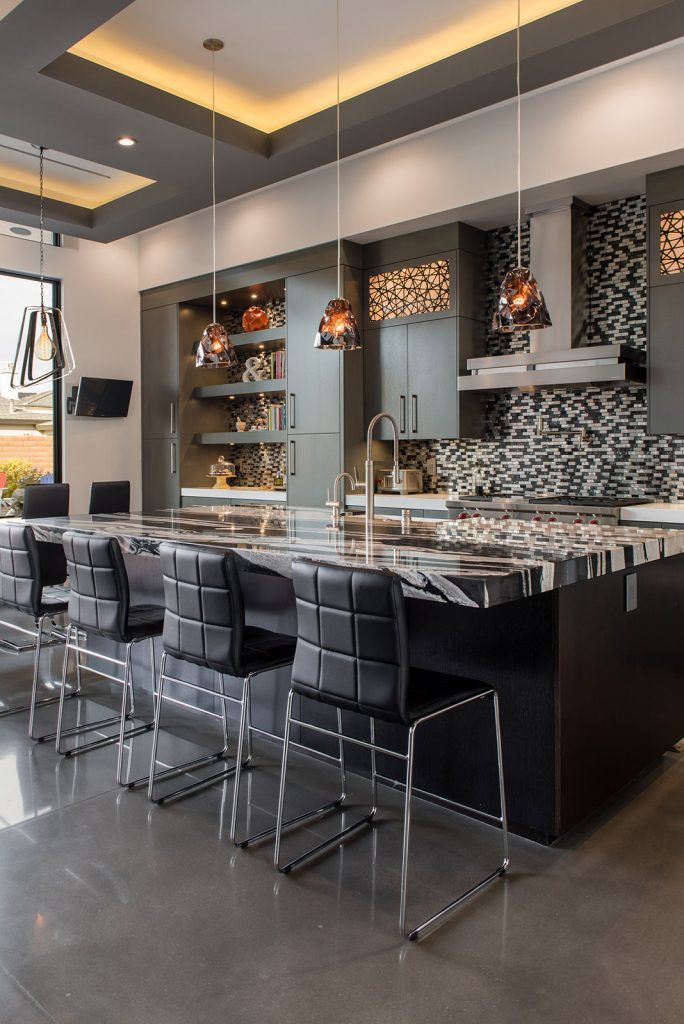 custom home las vegas interior kitchen
