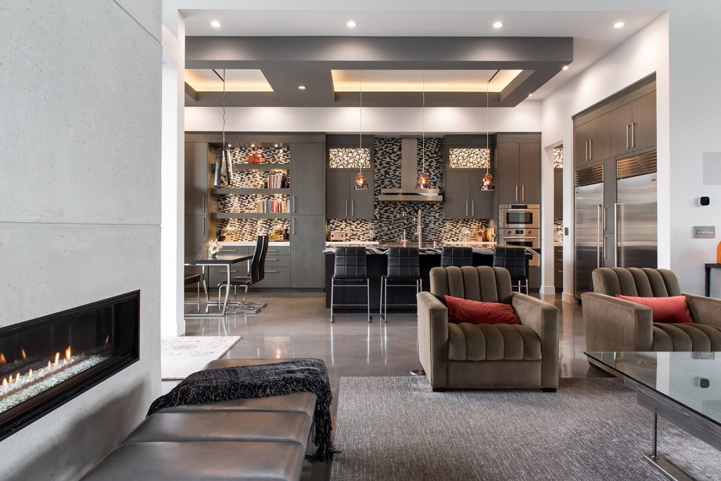 custom home las vegas interior kitchen