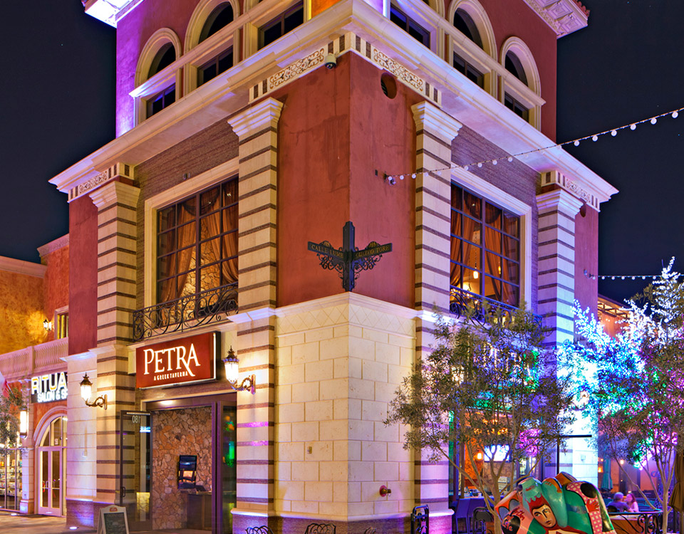 exterior architecture restaurant las vegas